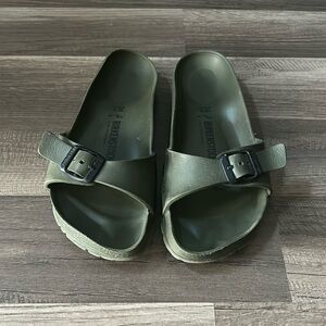 Birkenstock Army Green Madrid Essentials